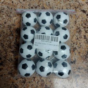 Mini Foosball Replacement Balls, Table Soccer Ball 32mm/36mm Set of 12